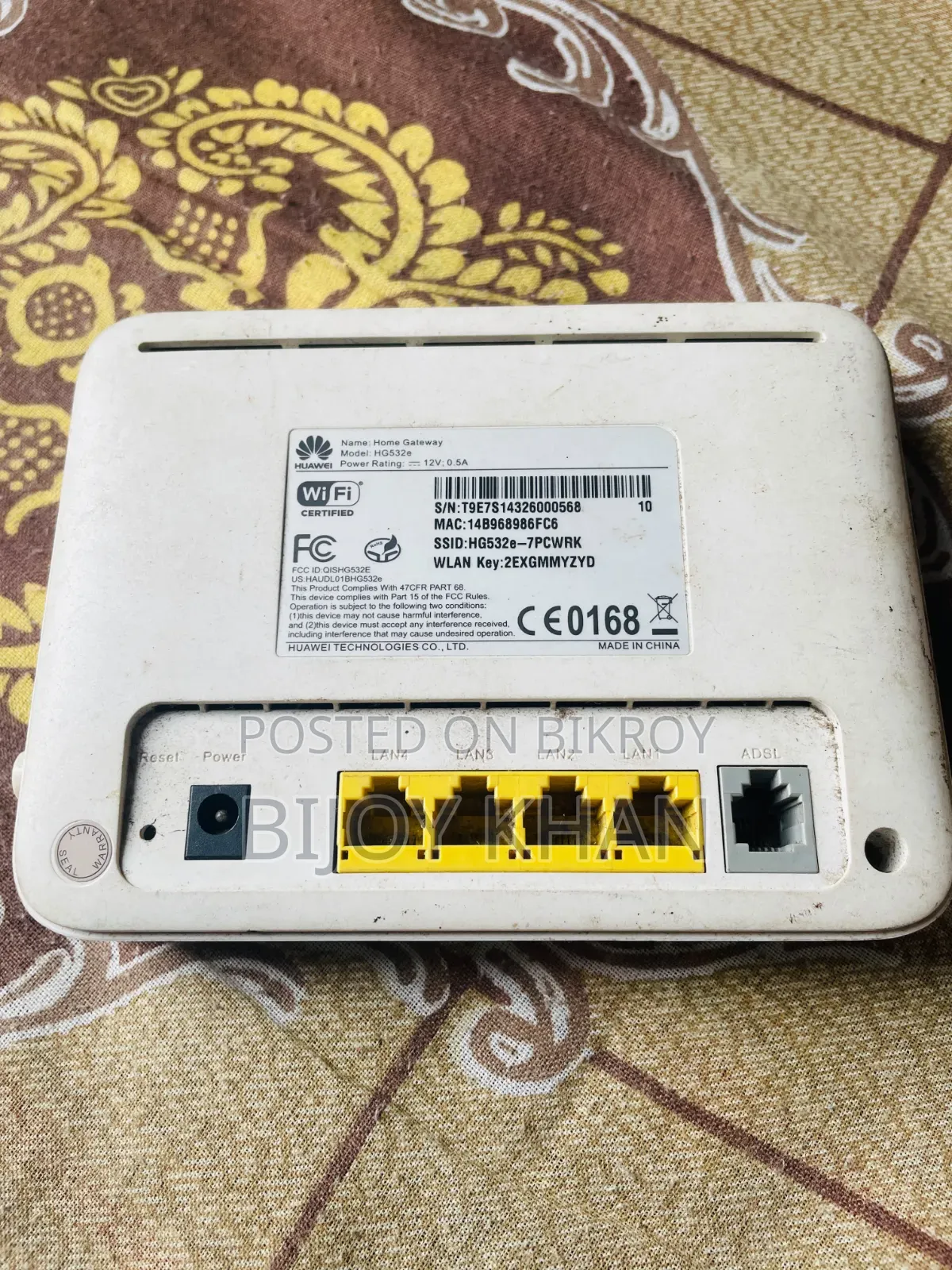 Huawei Hg532e