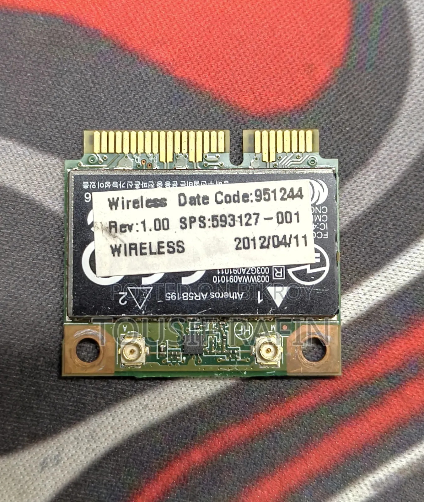 Qualcomm Atheros Ar5b195 Wireless Network Adapter With Bluetooth