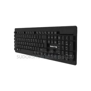 Value Top Kmw1095b Black Wireless Keyboard Mouse Combo With Bangla
