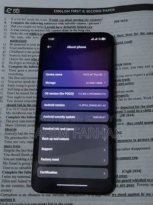 Xiaomi Poco M7 Pro 5G 128 GB Black