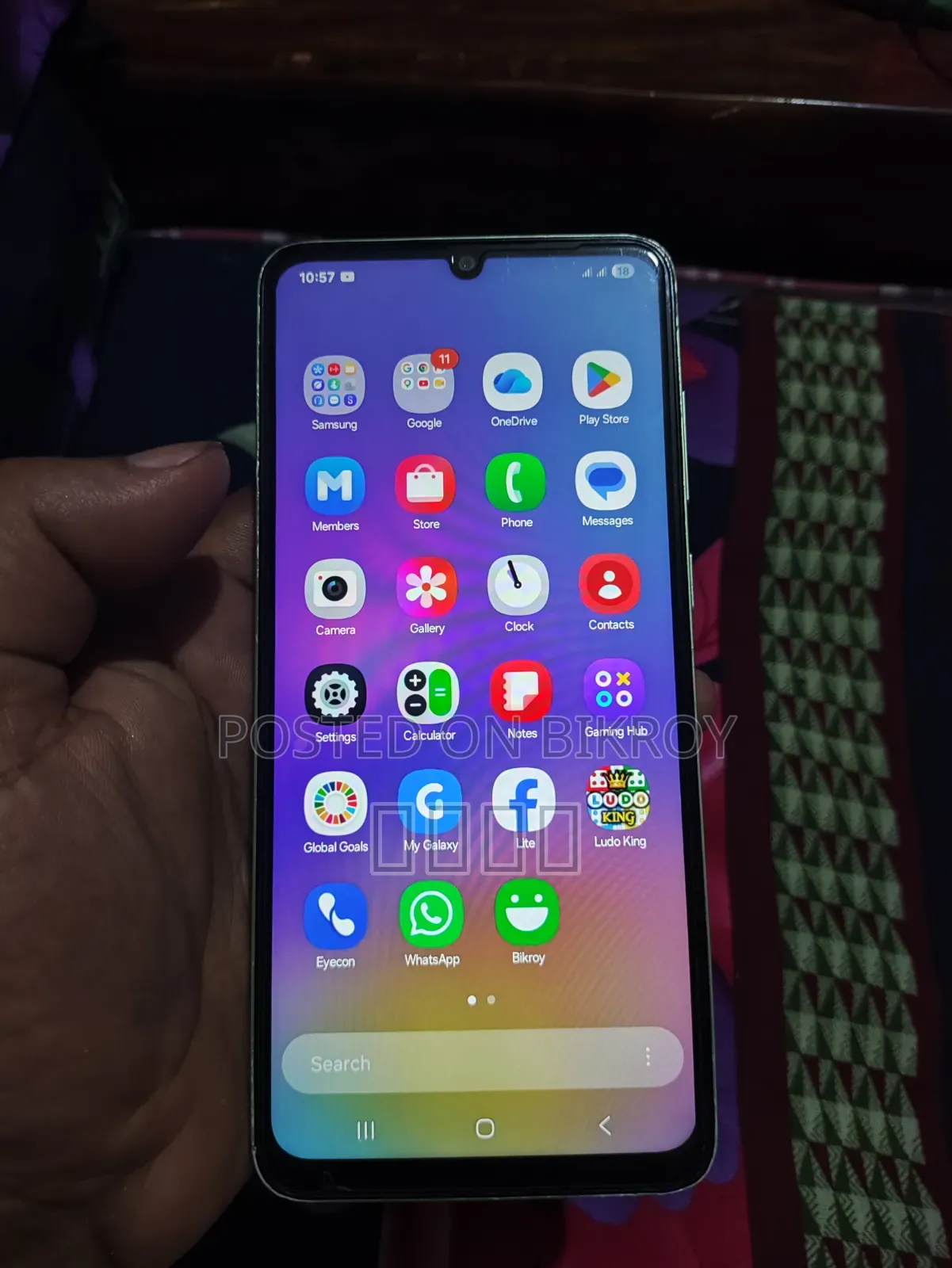 স্যামসাং গ্যালাক্সি এ০৫ ৬৪ জিবি সবুজ