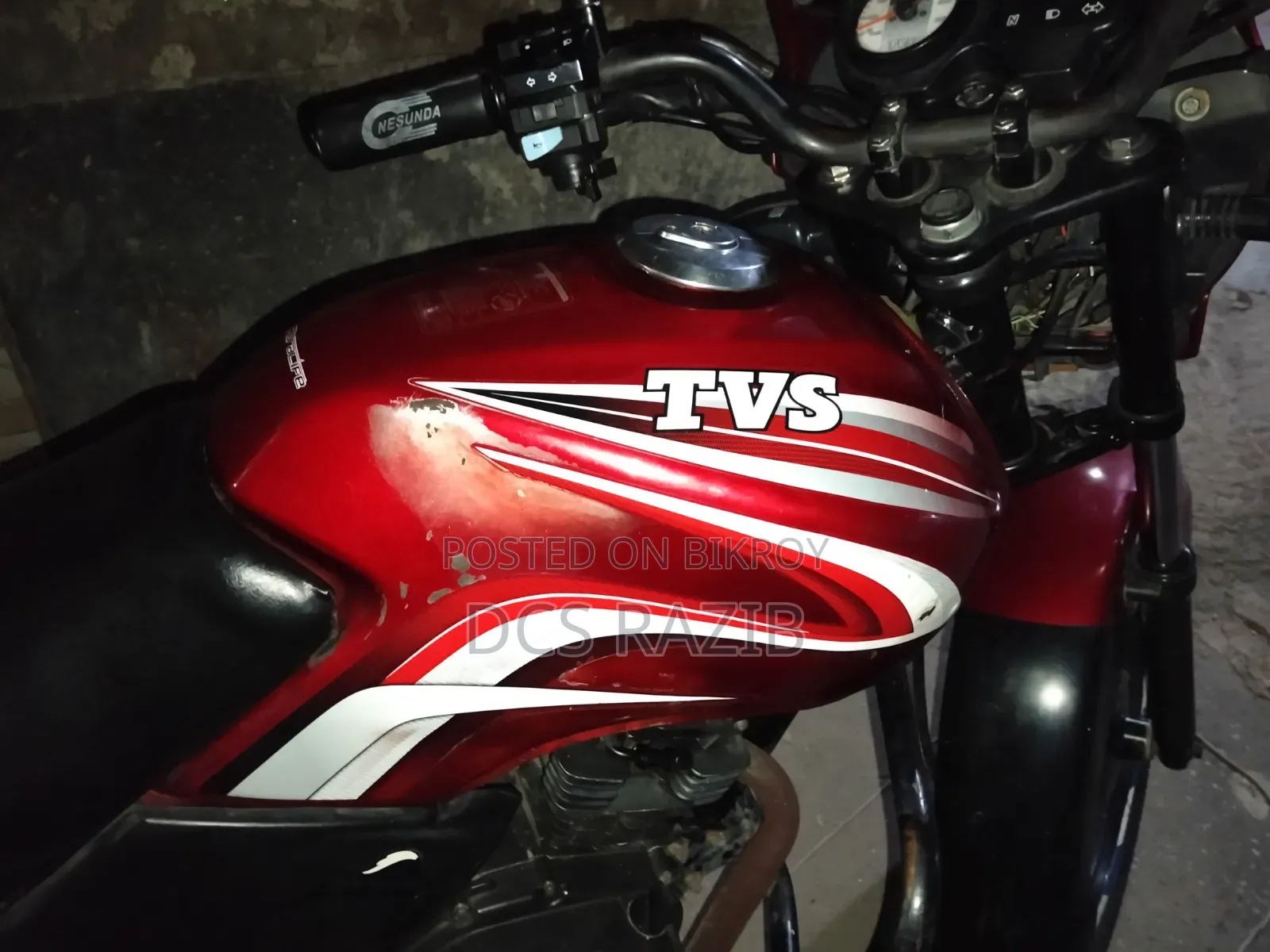 TVS Metro 2017 Red