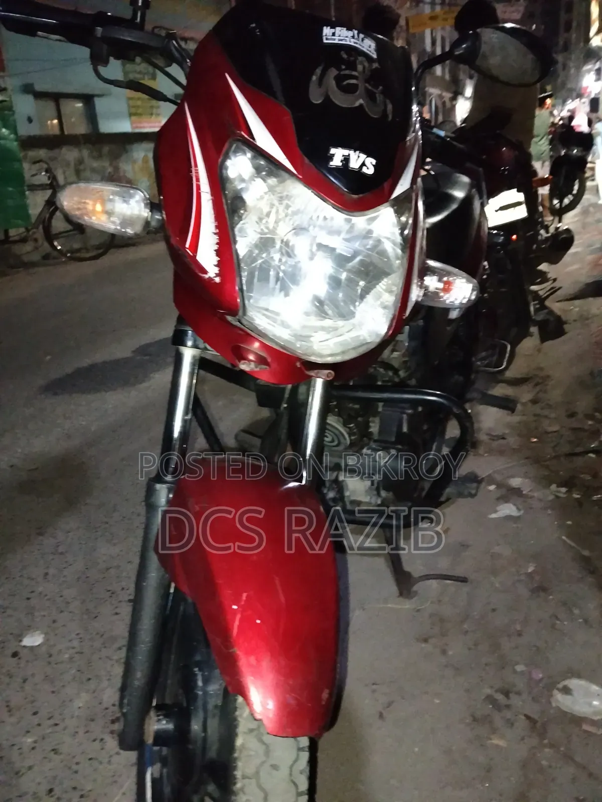 TVS Metro 2017 Red