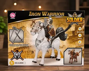 Iron Warrior With Horse
