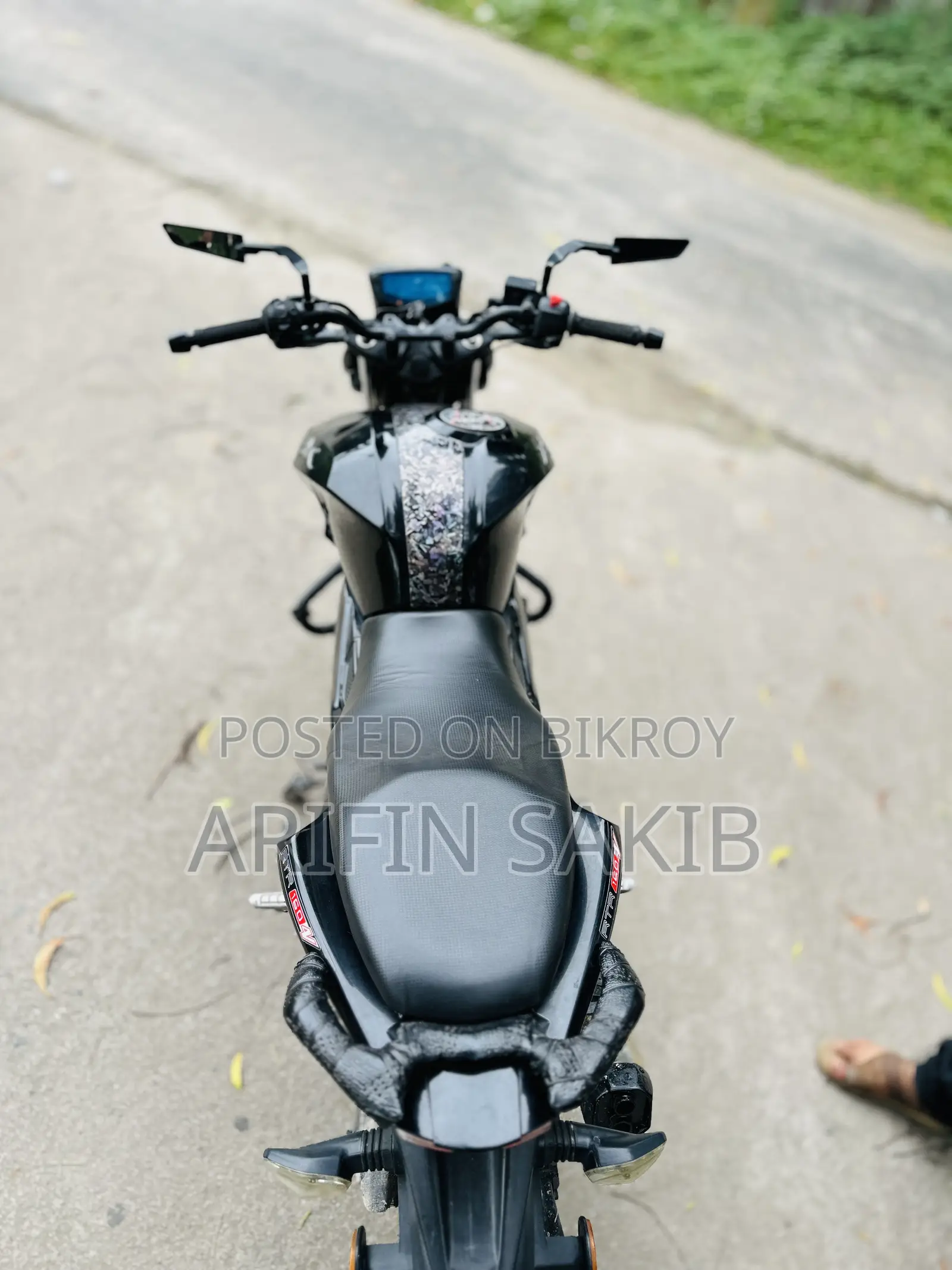 TVS Apache RTR 160 2V 2021 Black