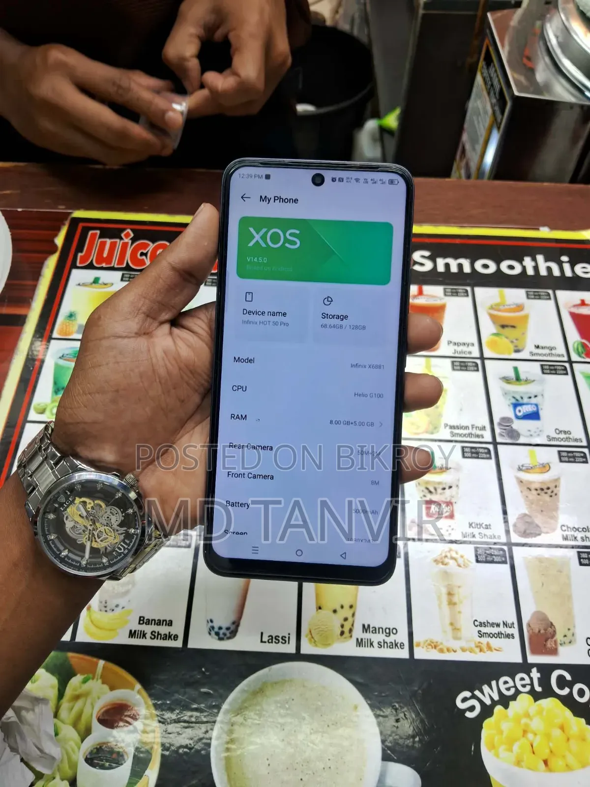 Infinix Hot 50 Pro 256 GB Black