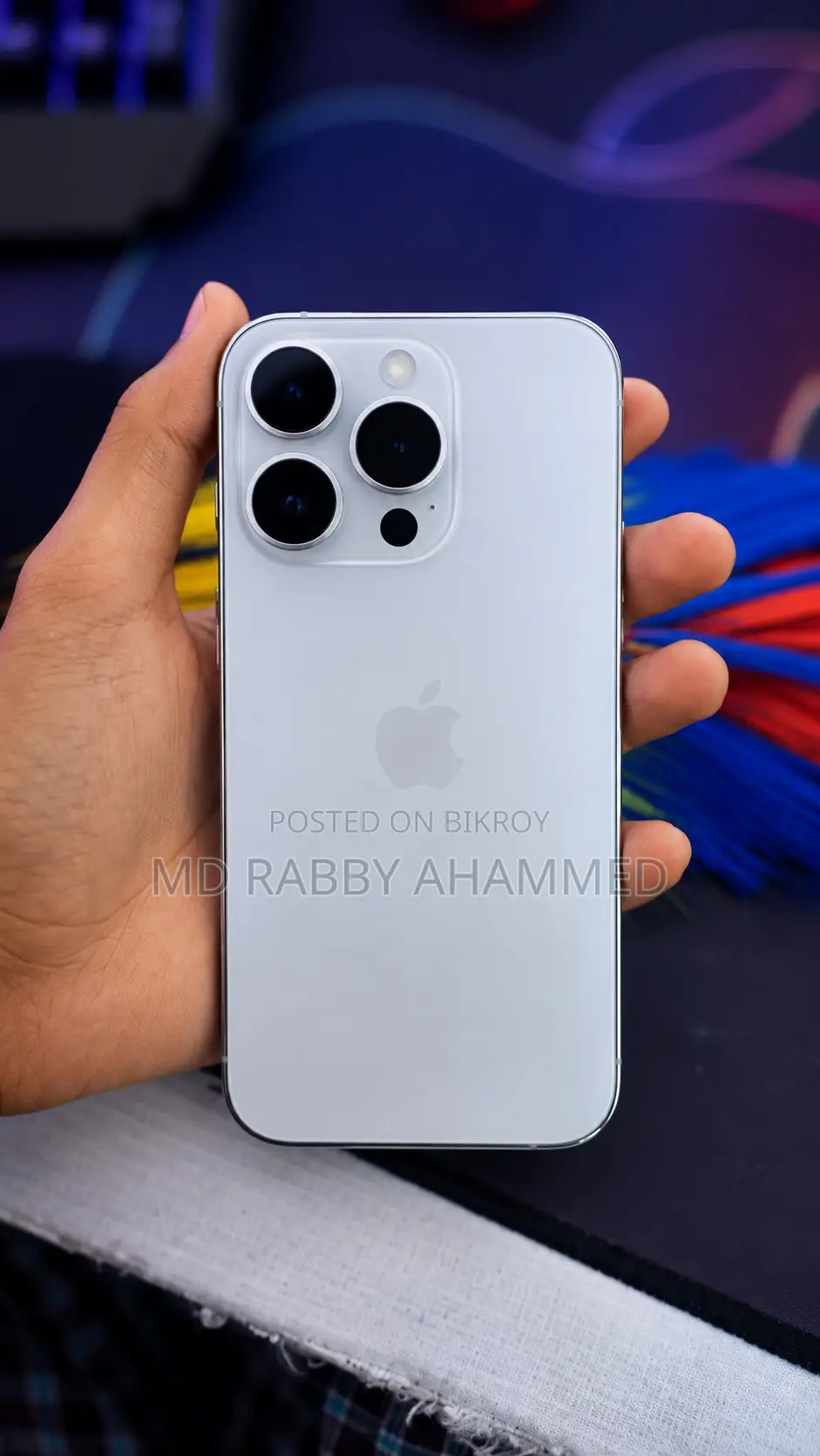 অ্যাপল আইফোন ১৪ প্রো ১২৮ জিবি হোয়াইট
