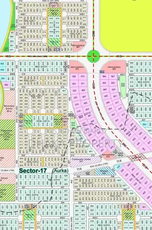 Near 150ft 3 Katha Park South at Sector-17