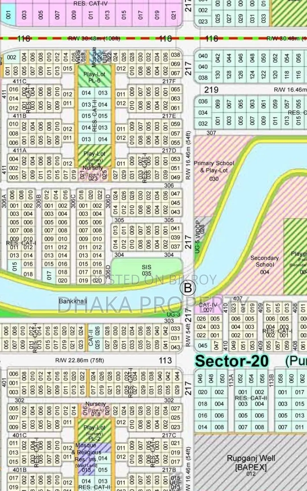 Nearby 300ft 3 Katha Park East at Sector-20