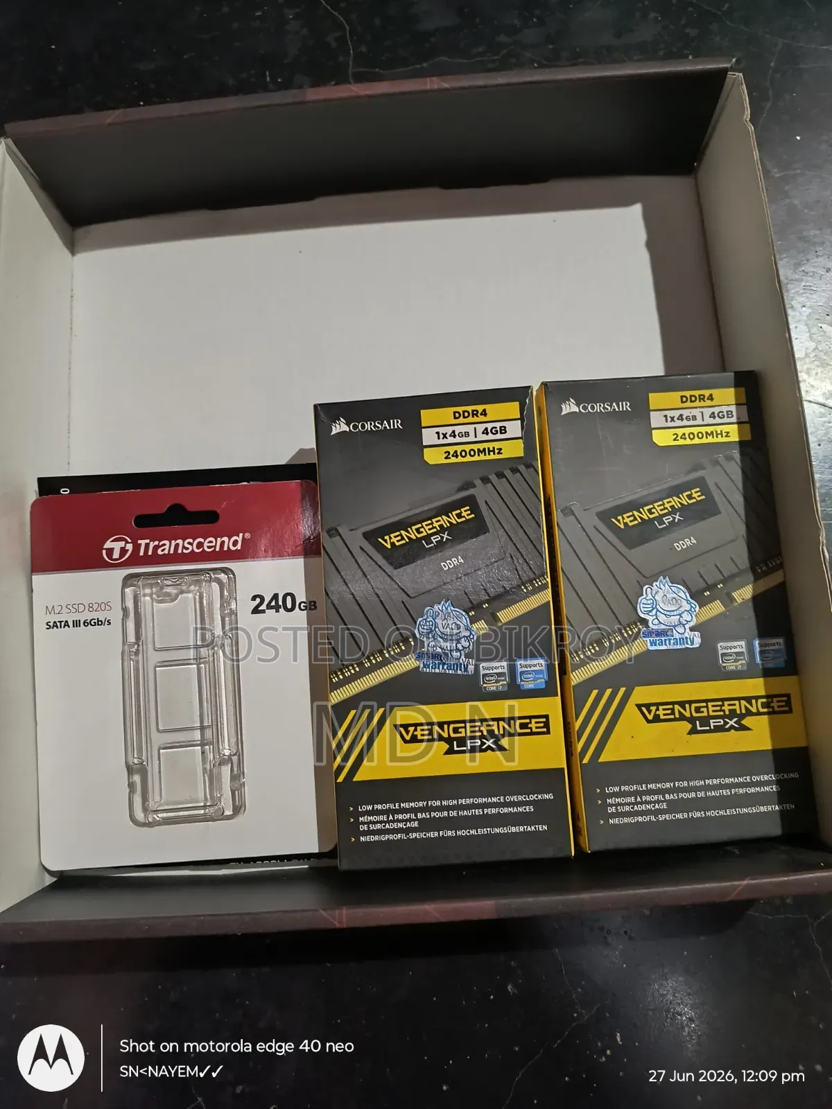 Desktop Computer Asus 8GB AMD Ryzen 5 HDD+SSD 1.5TB