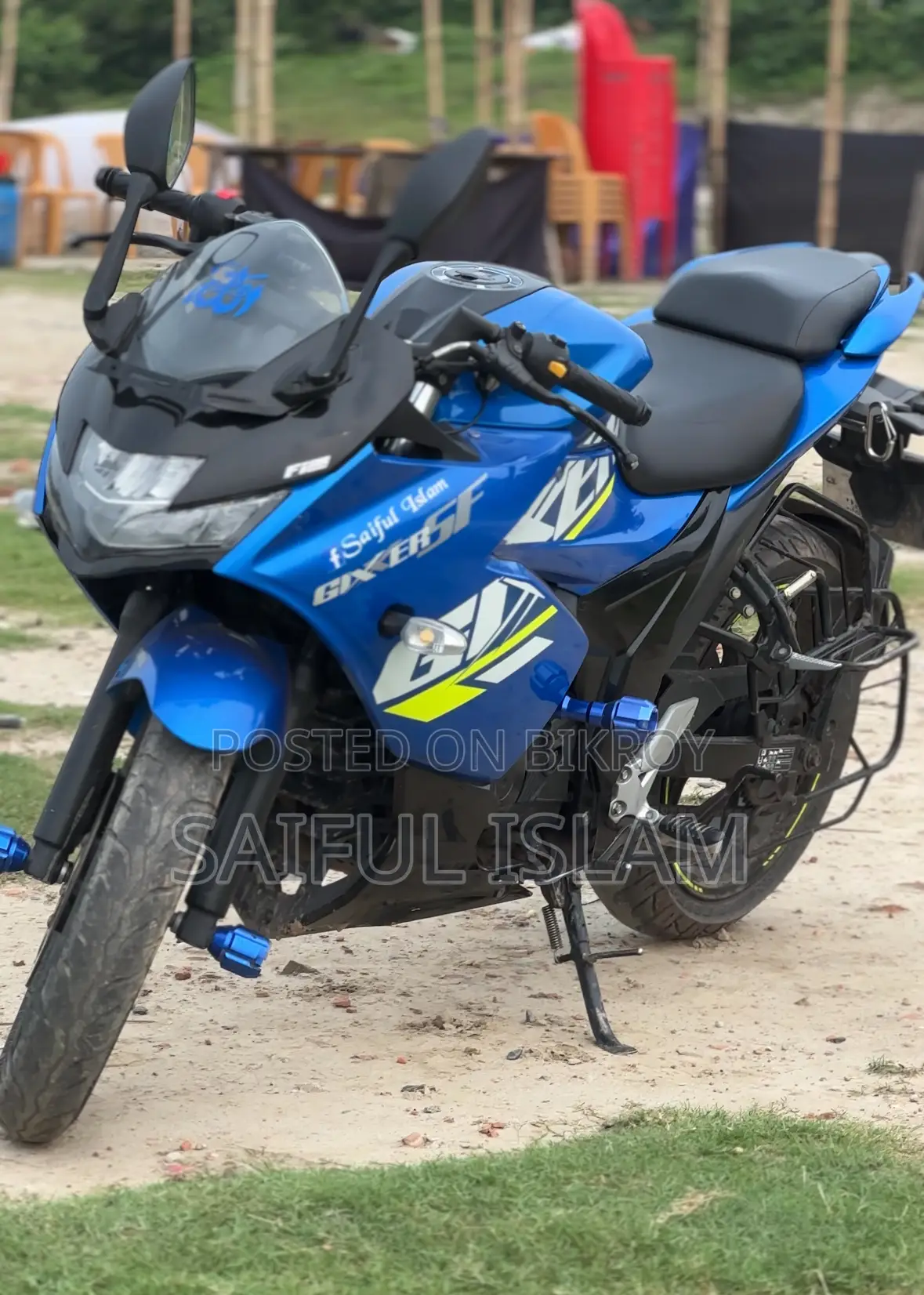 Suzuki Gixxer SF FI 2023 Blue