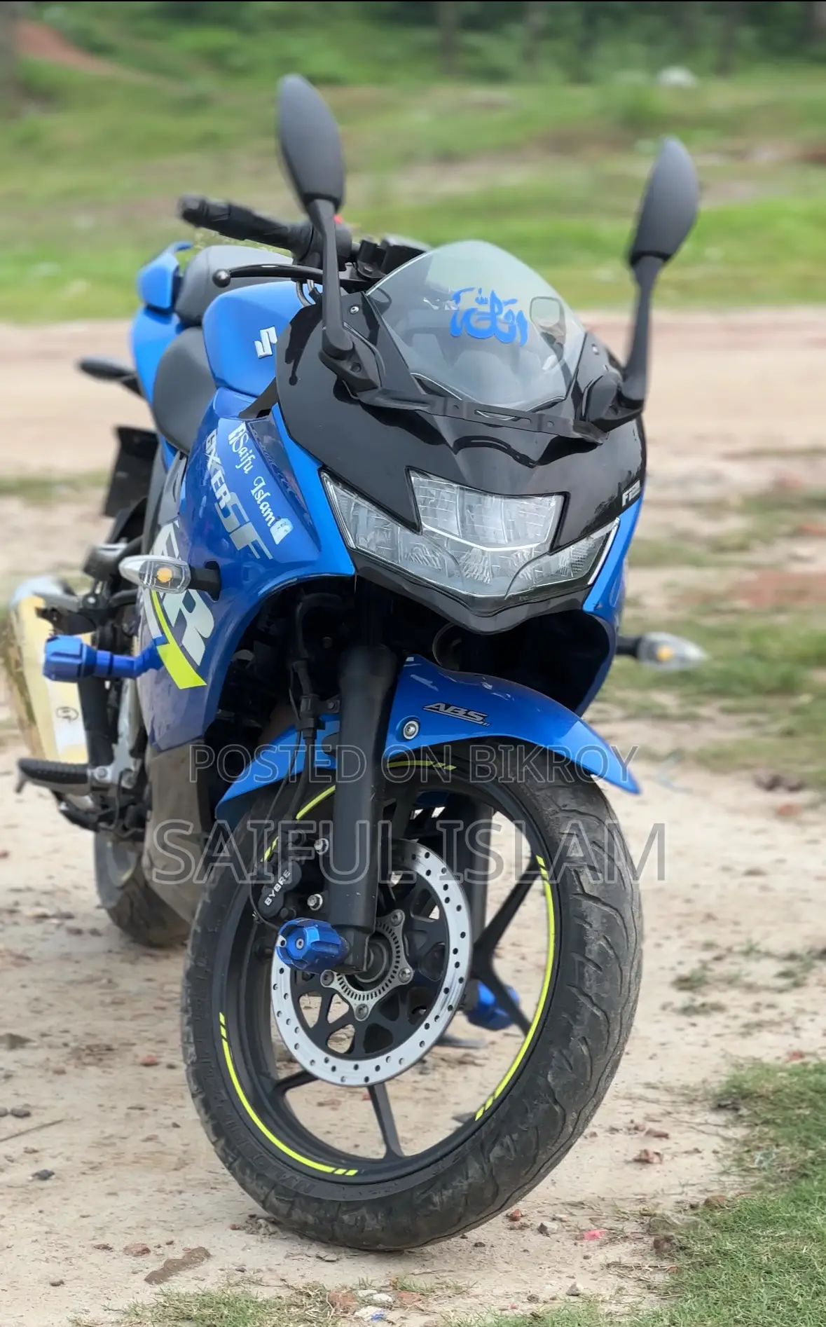 Suzuki Gixxer SF FI 2023 Blue