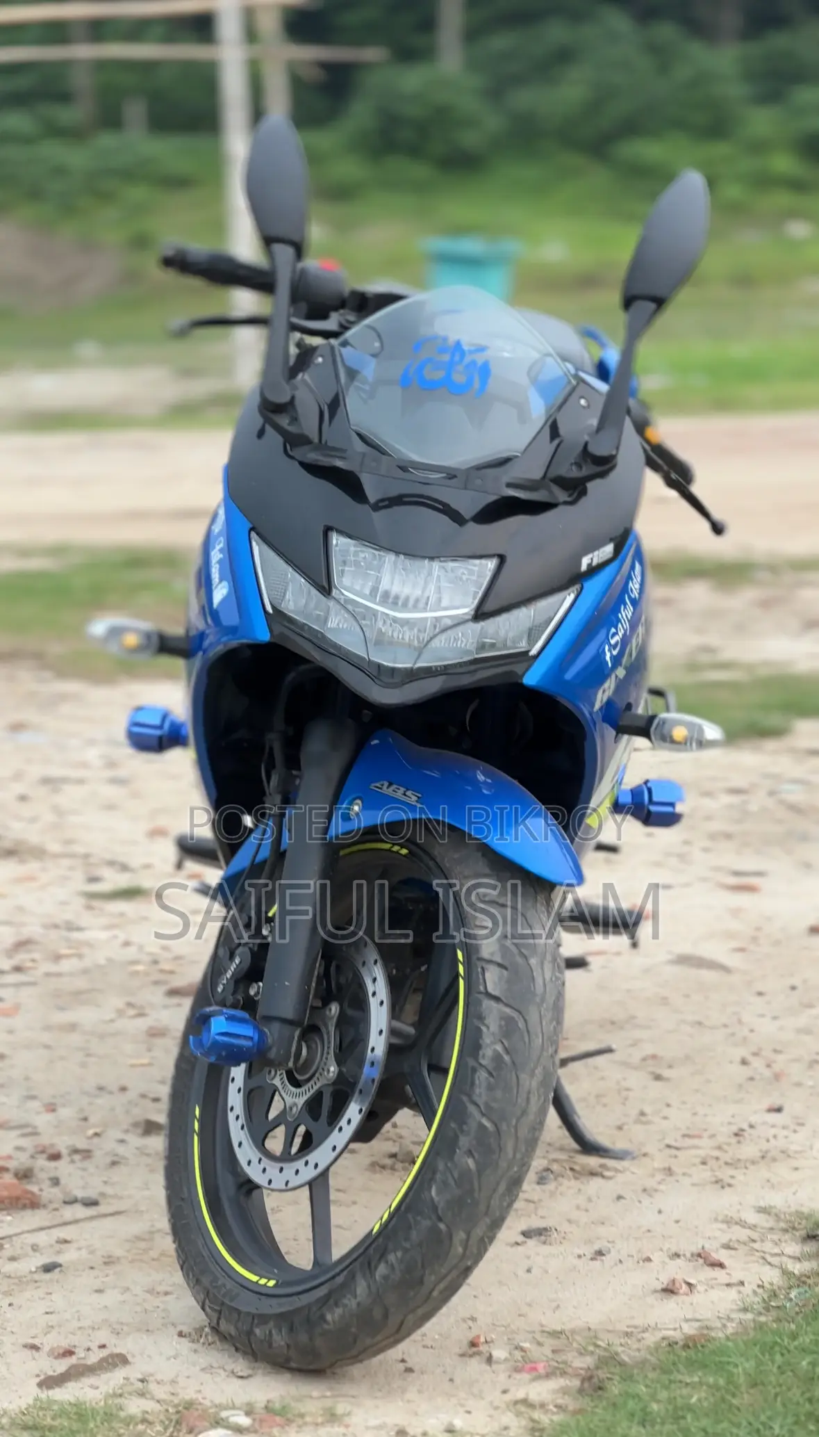 Suzuki Gixxer SF FI 2023 Blue