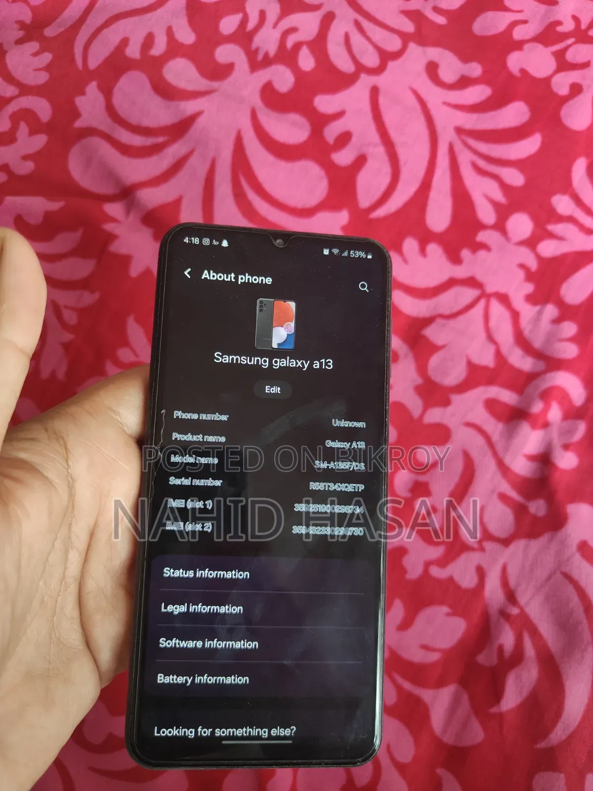 Samsung Galaxy A13 128 GB Black