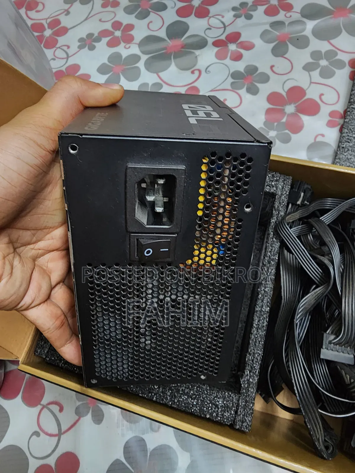 Gigabyte P750gm 750w 80+ Gold ফুল মডুলার পাওয়ার সাপ্লাই