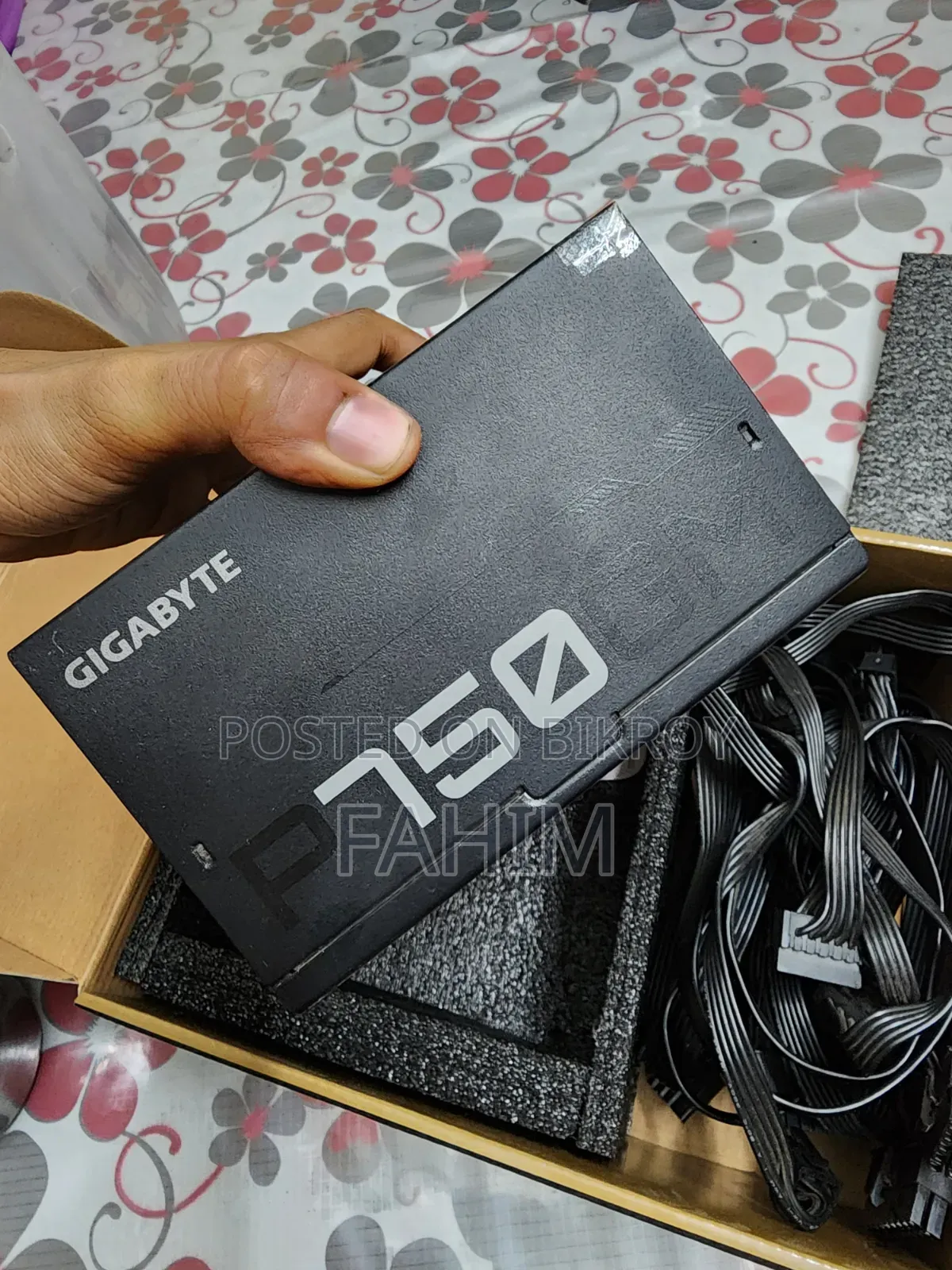 Gigabyte P750gm 750w 80+ Gold ফুল মডুলার পাওয়ার সাপ্লাই