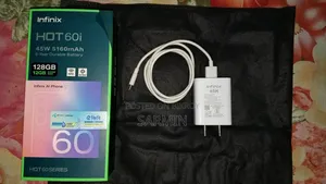 New Infinix Hot 60i 128 GB Silver