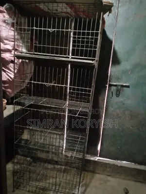 ৪ খোপের বড় মুরগির খাঁচা (লোহার জালি) বিক্রি হবে