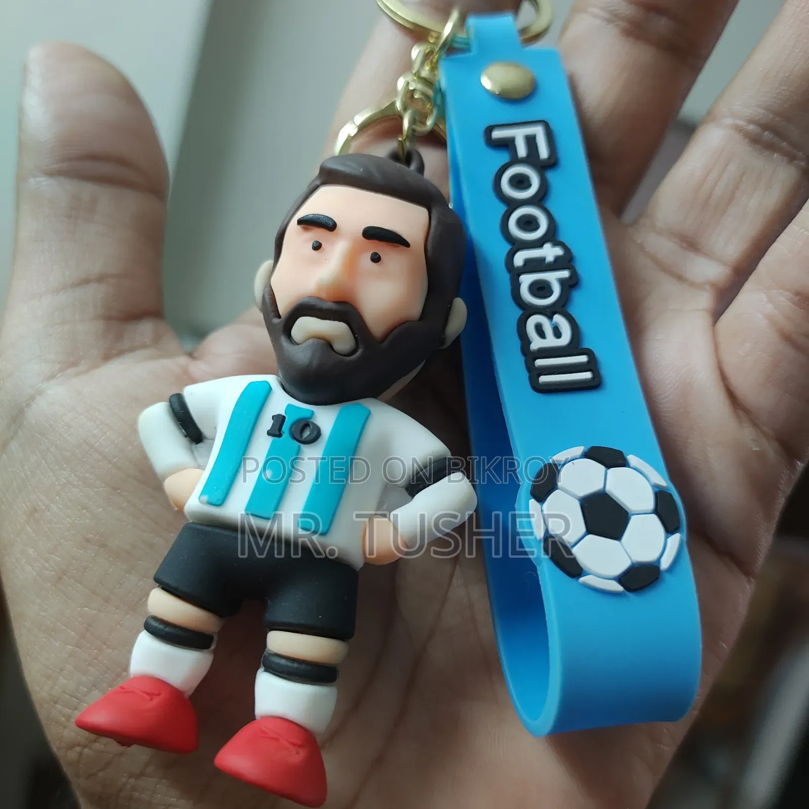 Messi Figure Key Ring