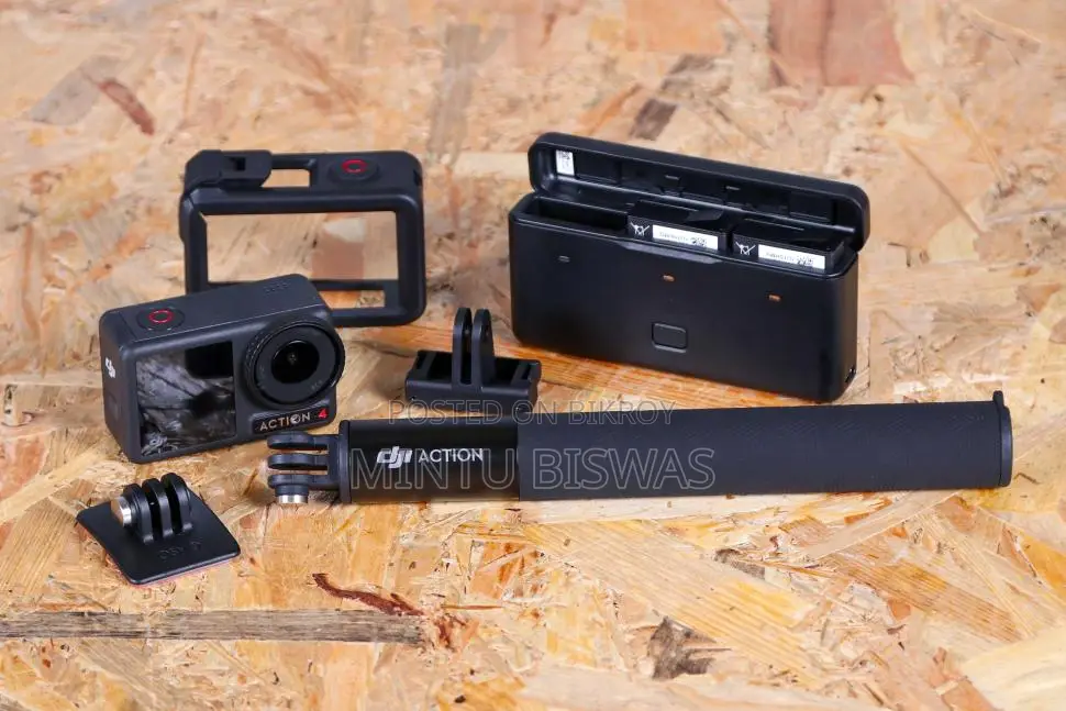 Dji Action 4 Camera With Memory Card (Adventure Combo) Dji Mic Mini