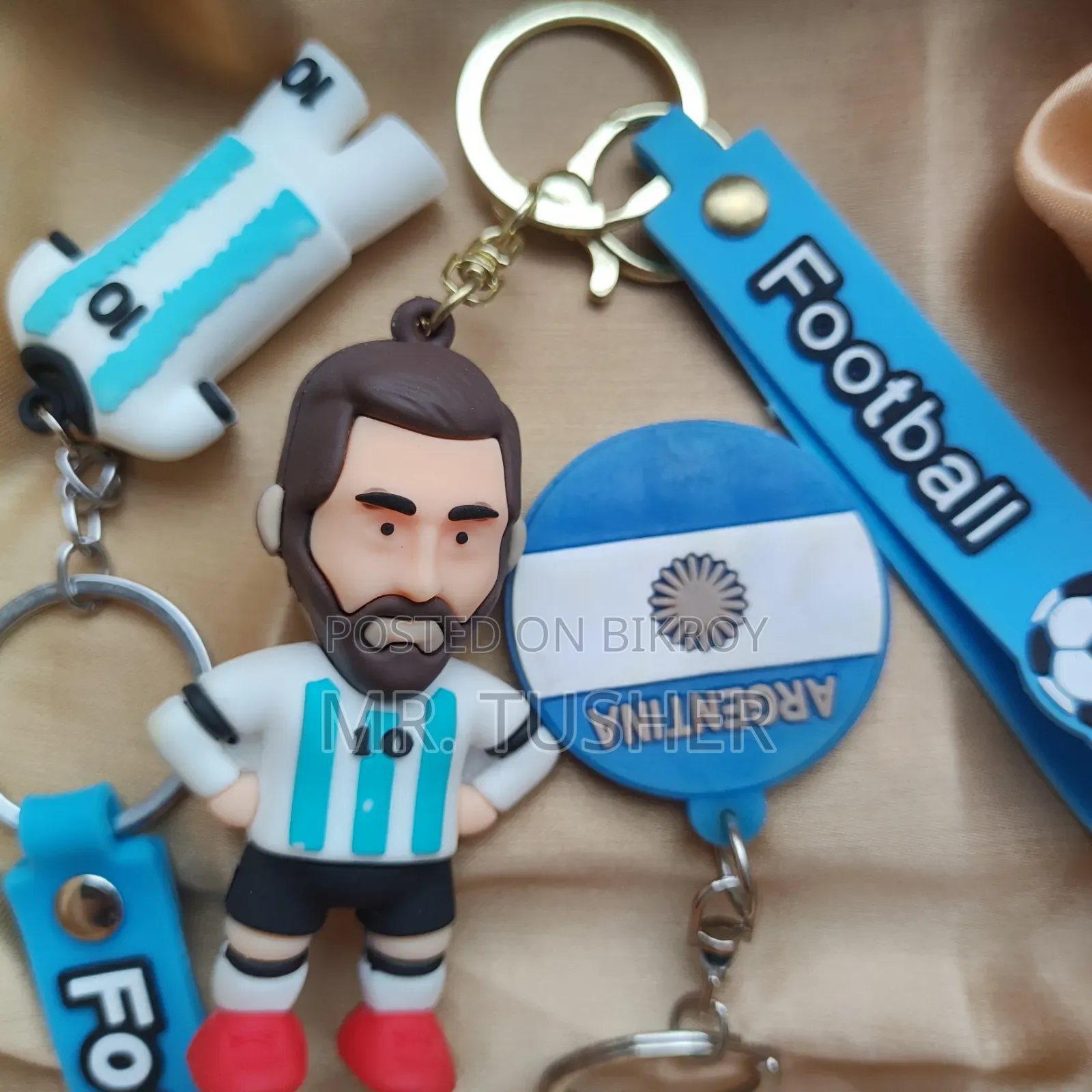 Messi Figure Key Ring
