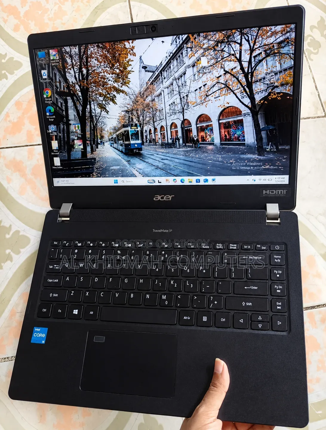 Laptop Acer TravelMate 4GB Intel Core I3 SSD 256GB