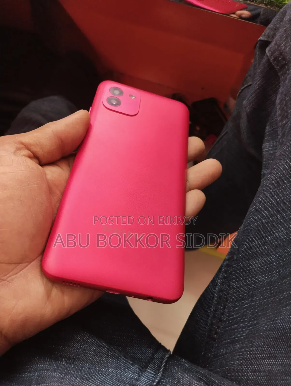 Samsung Galaxy A03 64 GB Red