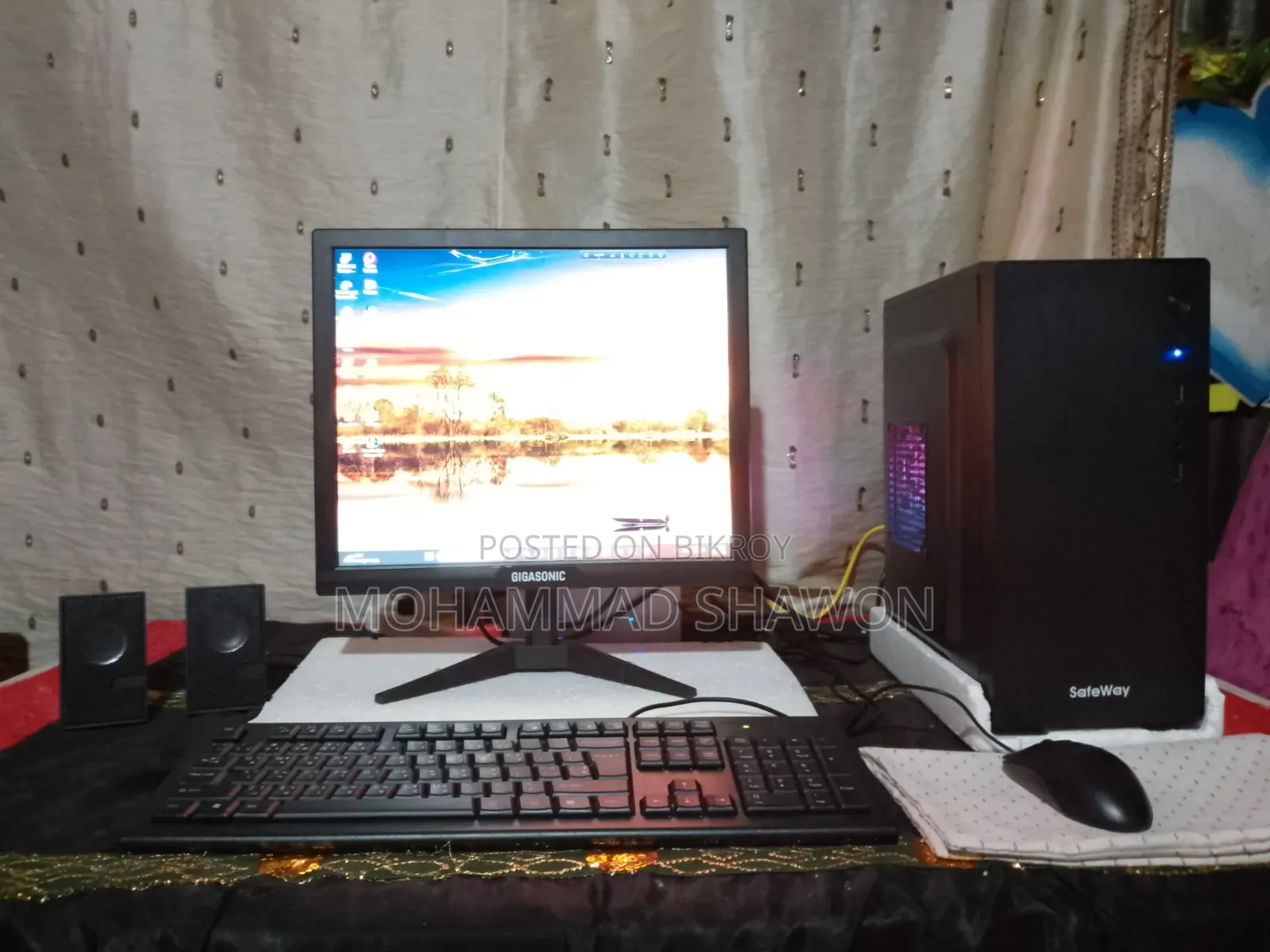 Desktop Computer Asus 8GB Intel Core i5 HDD+SSD 500GB
