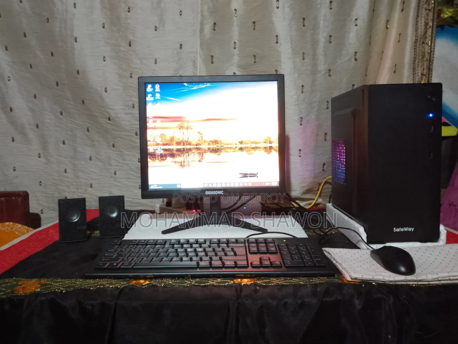 Desktop Computer Asus 8GB Intel Core i5 HDD+SSD 500GB