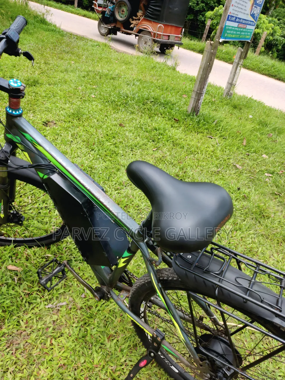 ইলেকট্রিক বাইসাইকেল – এলএফপি ব্যাটারি, ৪৫-৫০ কিমি রেঞ্জ |