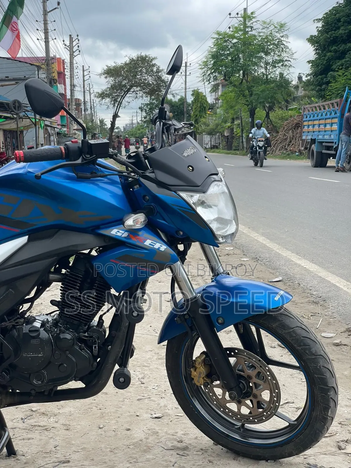 Suzuki Gixxer Monotone 2017 Blue
