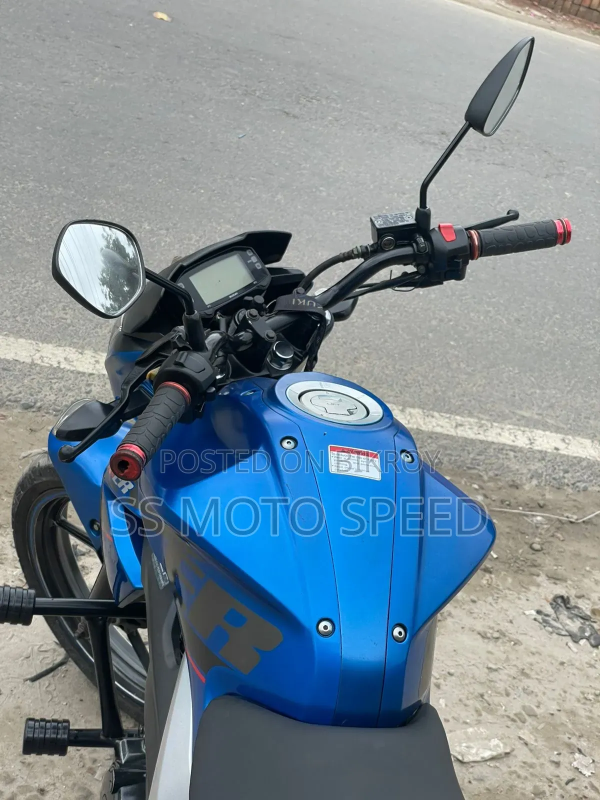 Suzuki Gixxer Monotone 2017 Blue