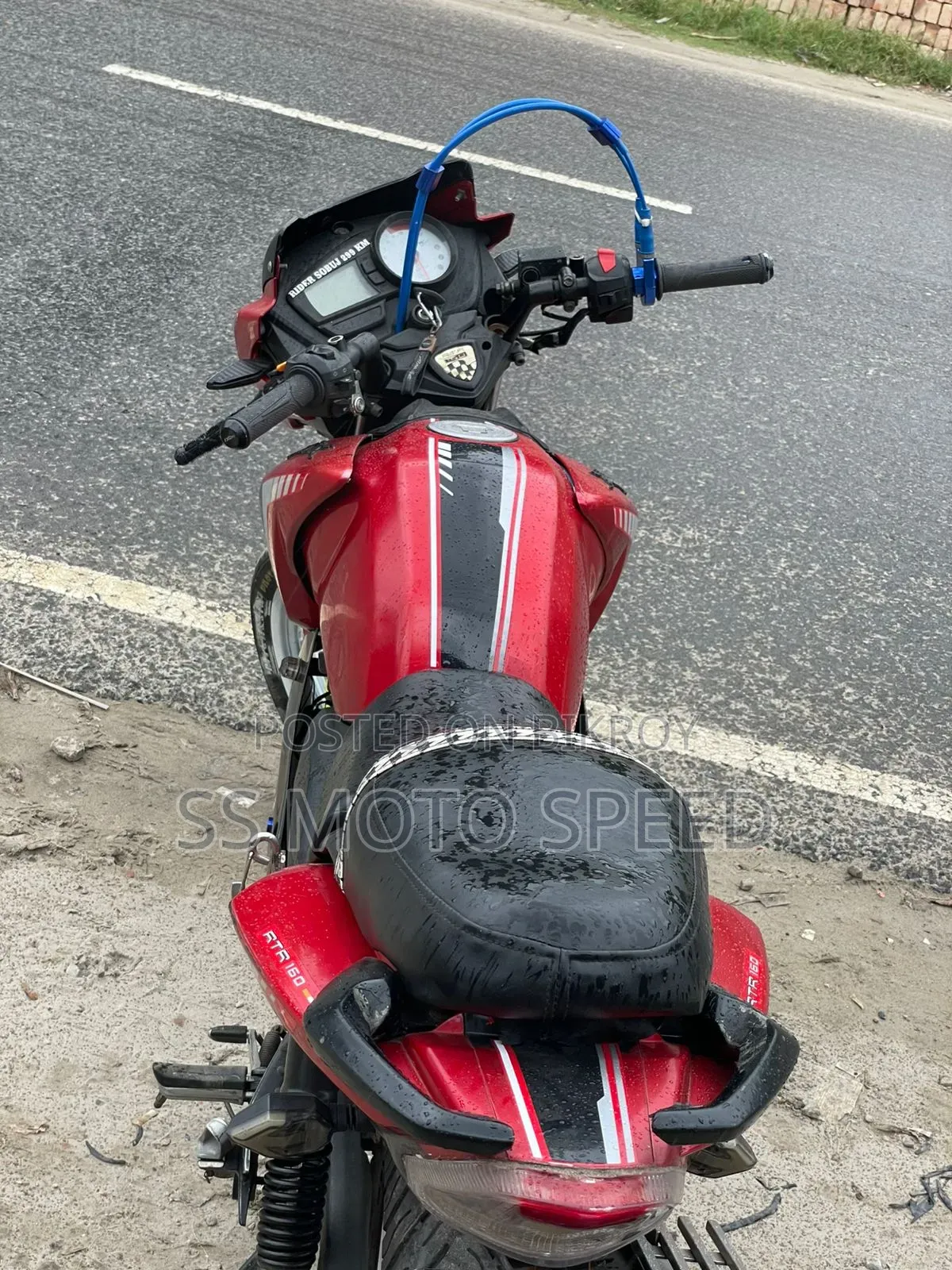 TVS Apache RTR 160 2V 2017 Red