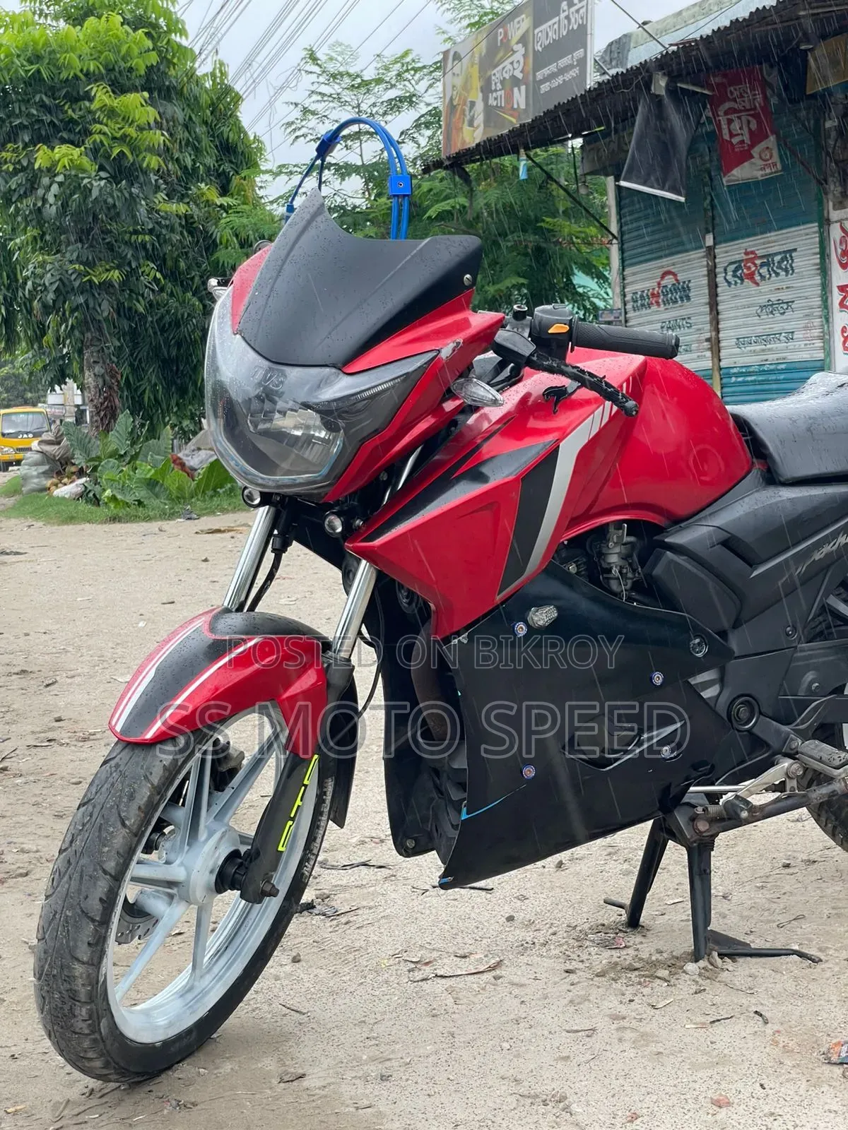 TVS Apache RTR 160 2V 2017 Red