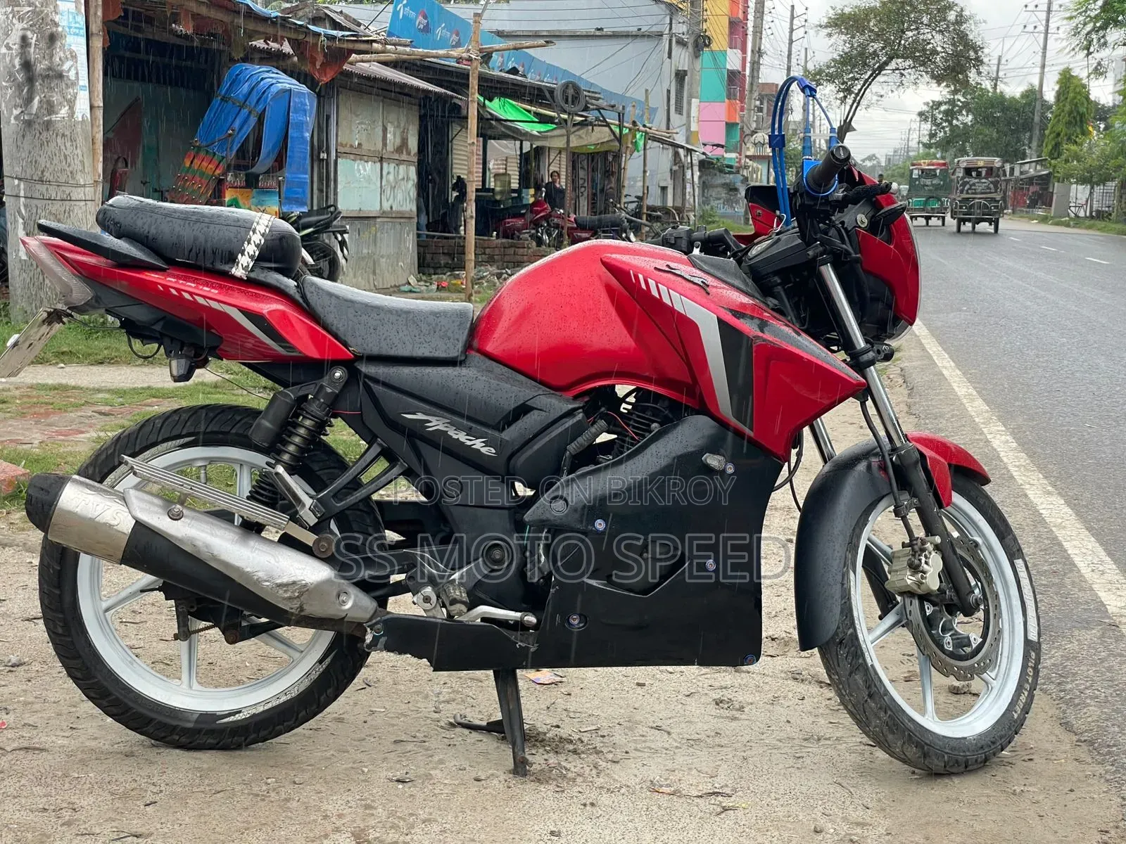 TVS Apache RTR 160 2V 2017 Red