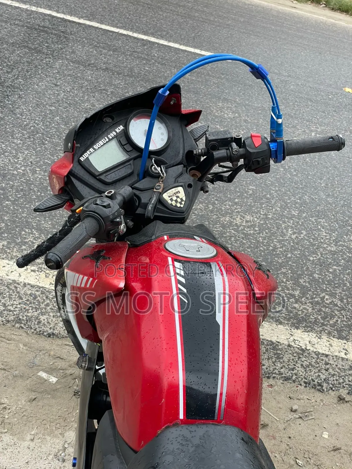 TVS Apache RTR 160 2V 2017 Red
