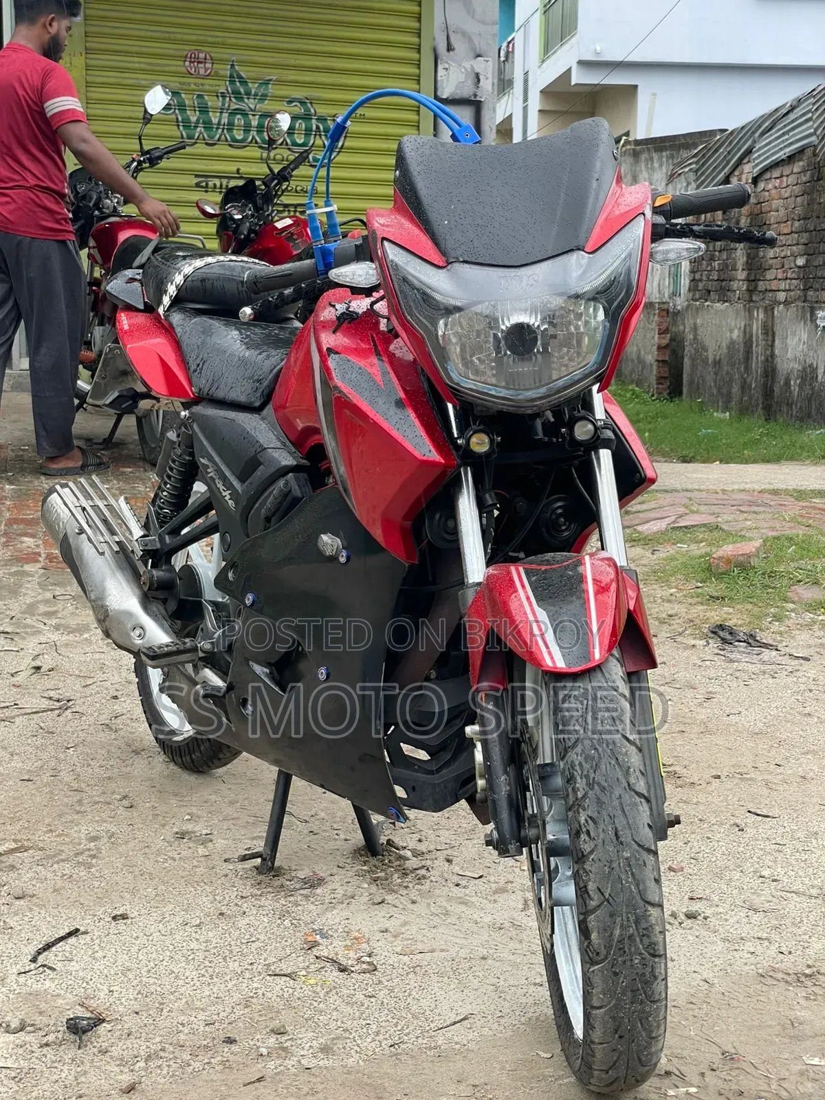 TVS Apache RTR 160 2V 2017 Red
