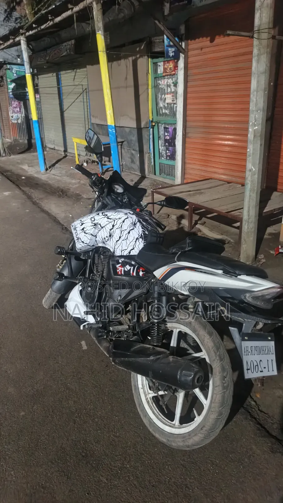 TVS Apache RTR 160 2V 2015 White