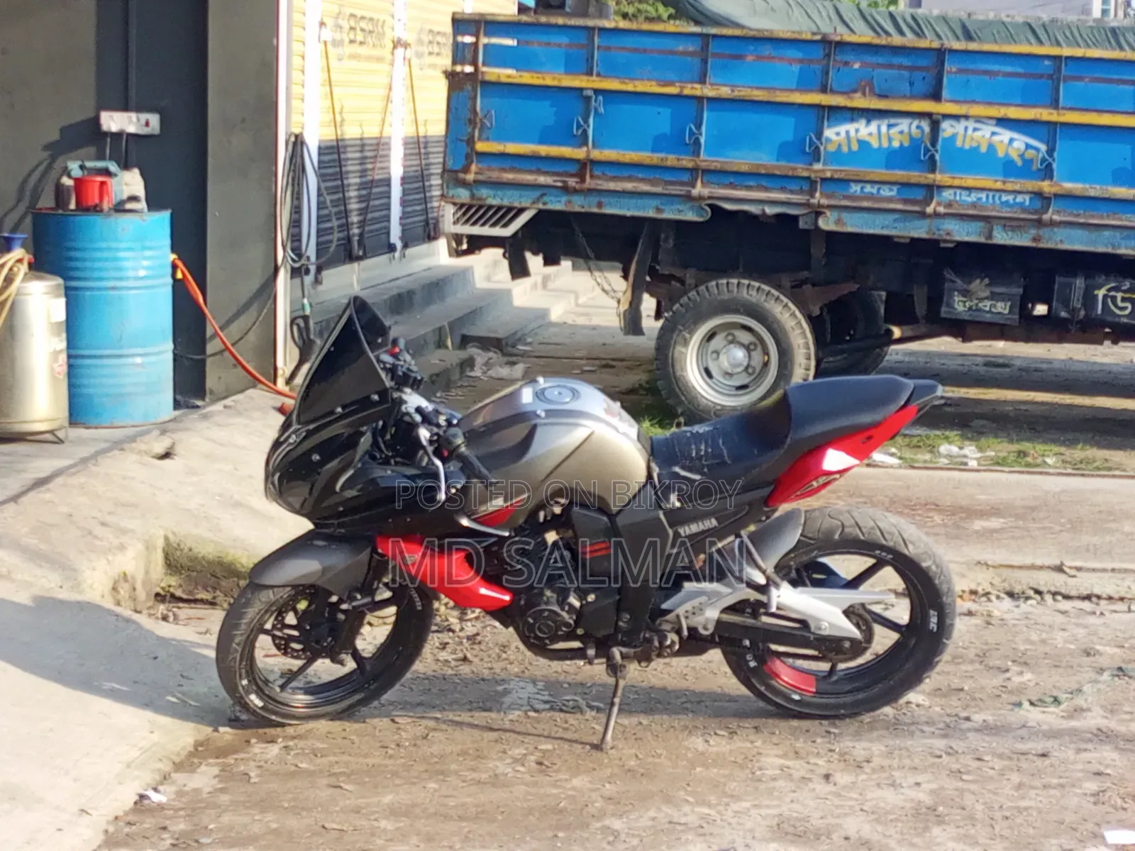 Yamaha FZ 2014 Gray