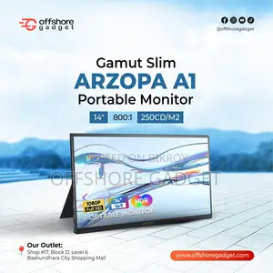 Arzopa A1 Gamut Slim Portable Monitor 14′′ FHD 1080p