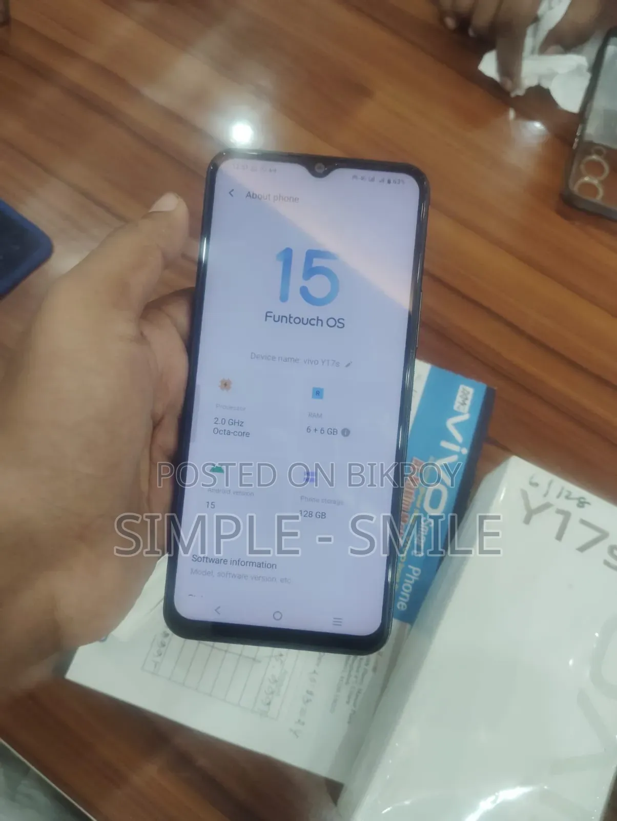 Vivo Y17s 128 GB
