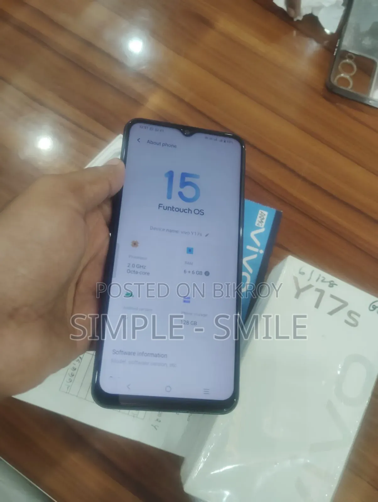 Vivo Y17s 128 GB