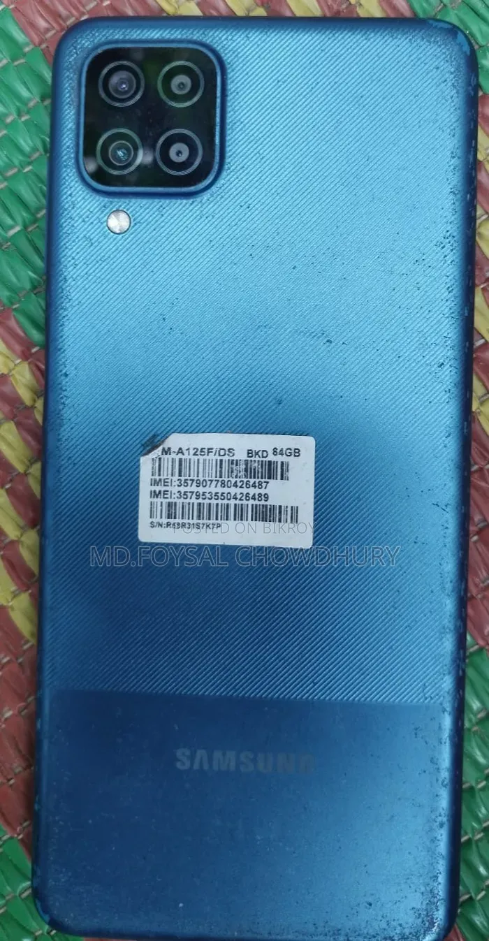 Samsung Galaxy A12 64 GB Blue