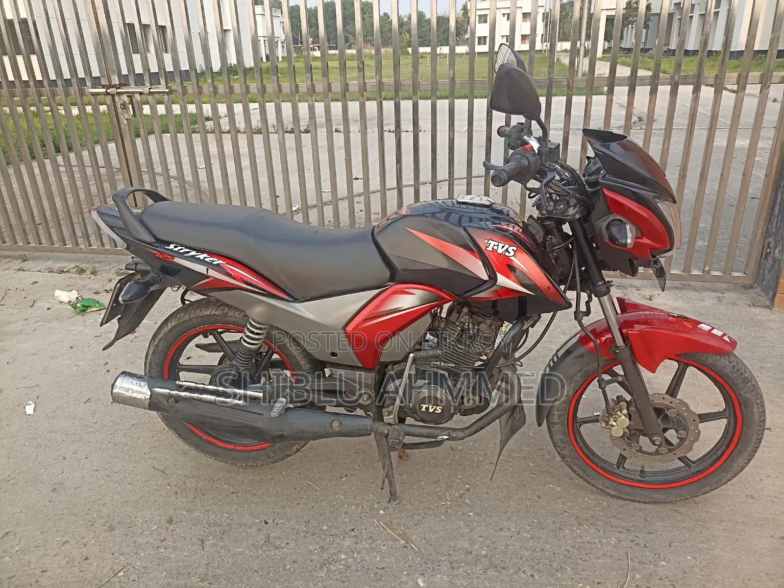 TVS Stryker 125 2018 Black