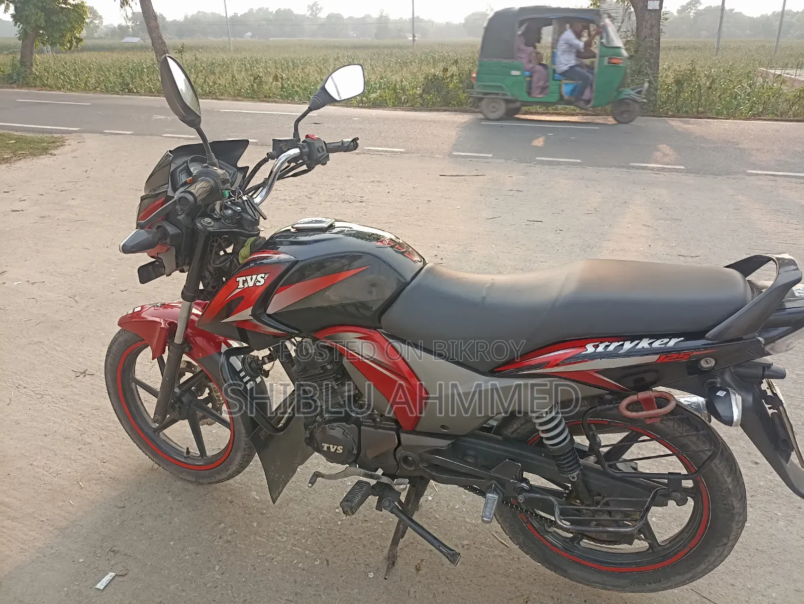 TVS Stryker 125 2018 Black