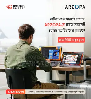 Arzopa A1s Portable Monitor Kickstand, 14.0 inch 1080p