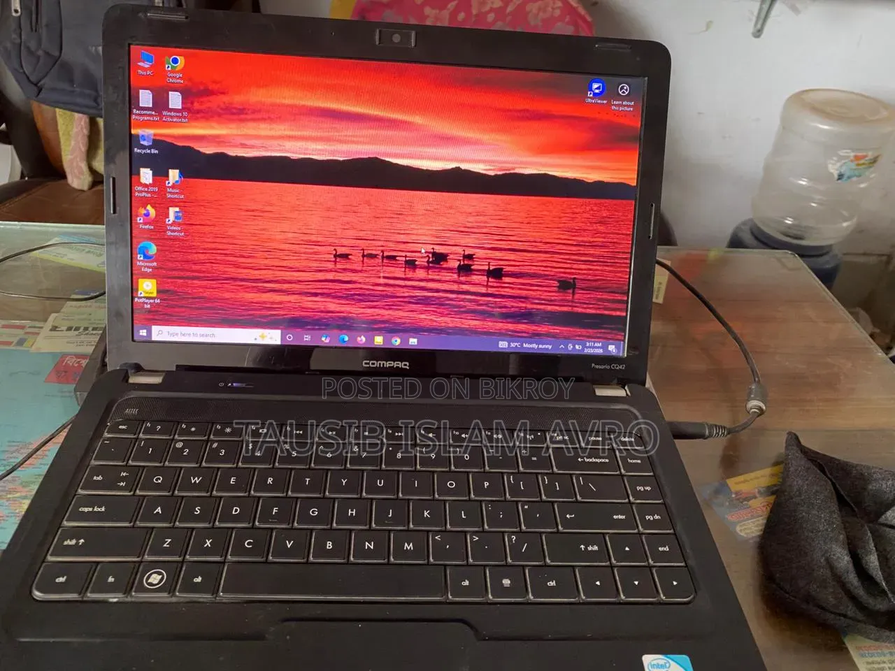 Laptop Compaq Presario CQ42 4GB Intel Celeron SSD 128GB