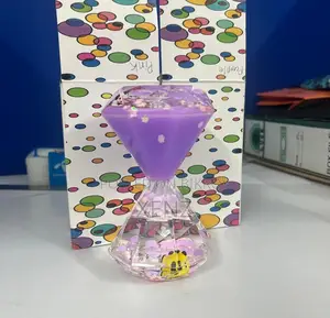 Diamond Shape Liquid Bubble Timer | Home Office Desk Relaxing Decor