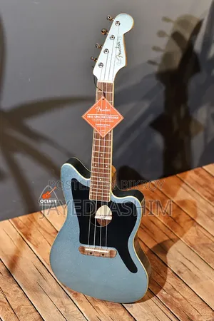 Fender Fullerton Jazz Master Ukulele W/ Built-in Preamp Eq Tuner