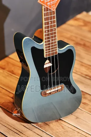 Fender Fullerton Jazz Master Ukulele W/ Built-in Preamp Eq Tuner